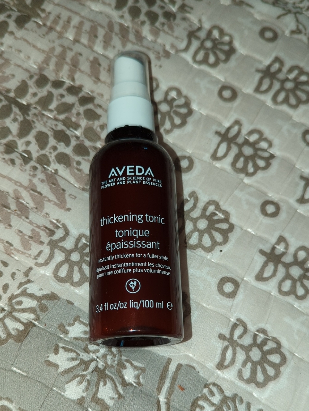 AVEDA Thickening Tonic Spray - Brown Bottle with White Sprayer